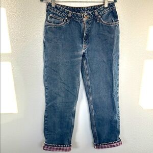 Carhartt Blue Ankle & Cropped Jeans